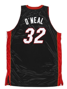 2005-06 Shaquille ONeal Game Worn Miami Heat Jersey